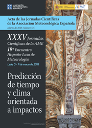 					Ver Núm. 35 (2018): XXXV Jornadas Científicas de la AME - 19º Encuentro hispano-luso de Meteorología
				
