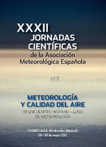 					Ver Núm. 32 (2012): XXXII Jornadas Científicas de la AME y el 13º Encuentro hispano-luso de Meteorología
				